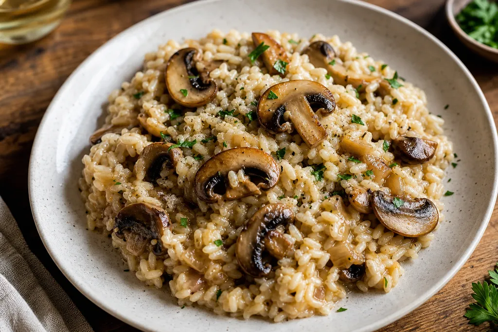 Riz aux Champignons