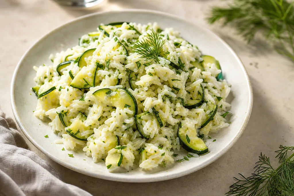 Riz aux Courgettes