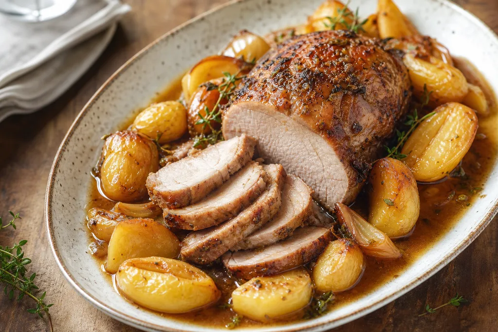 Rôti de Porc au Cidre