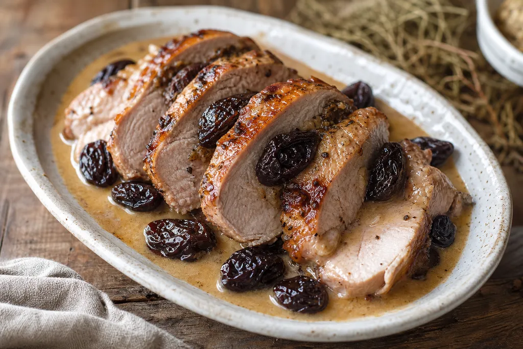 Rôti de Porc aux Pruneaux