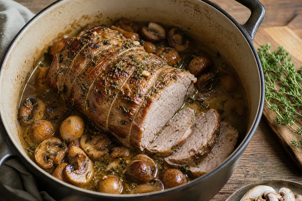 Rôti de Veau en Cocotte