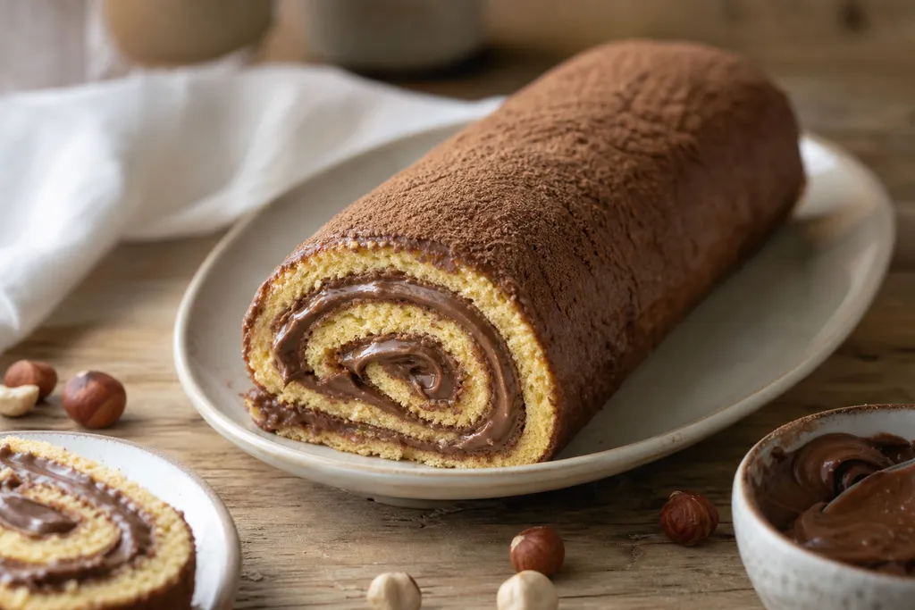 Roulé au Nutella
