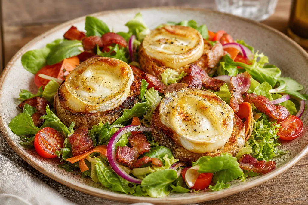 Salade de Chèvre Chaud