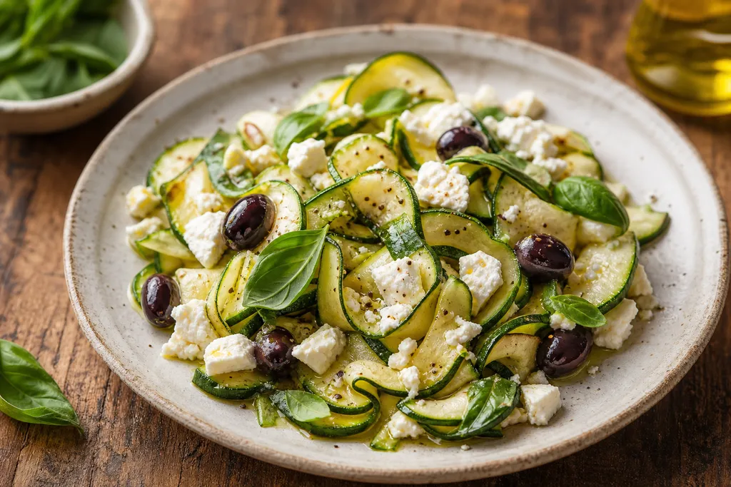 Salade de Courgettes
