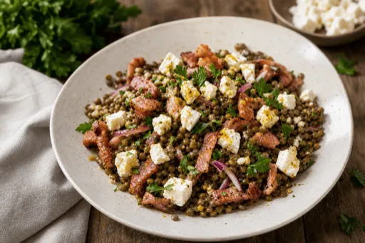 Salade Lentilles Feta