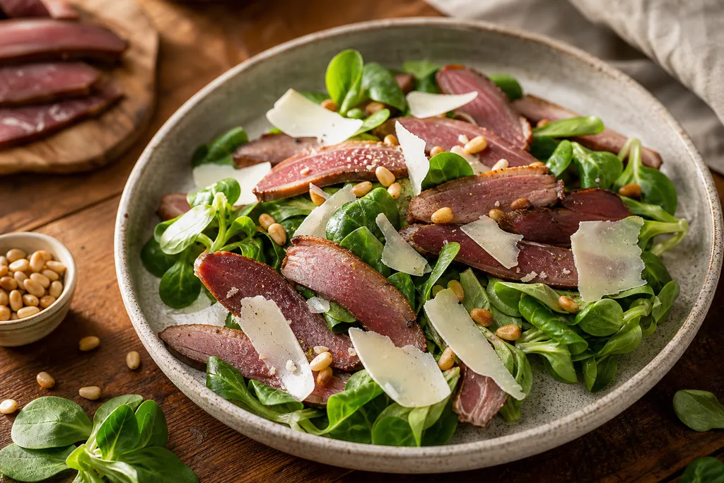 Salade au Magret de Canard