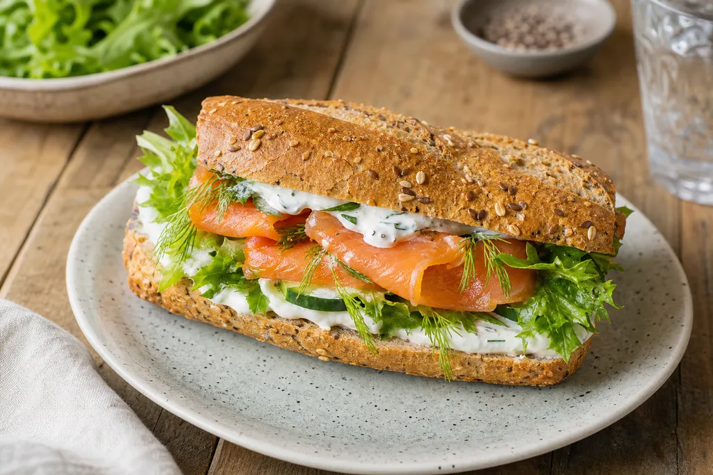 Sandwich au Saumon