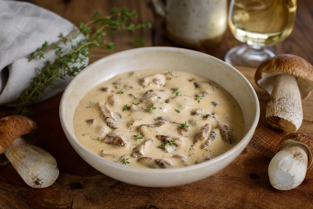Sauce aux Cèpes