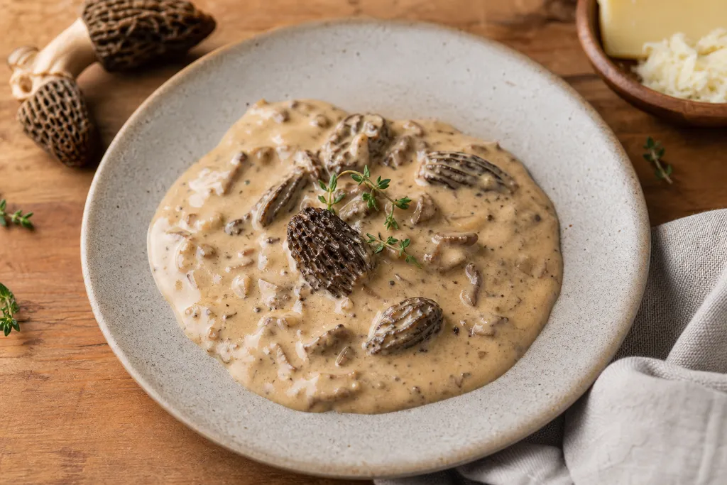 Sauce aux Morilles