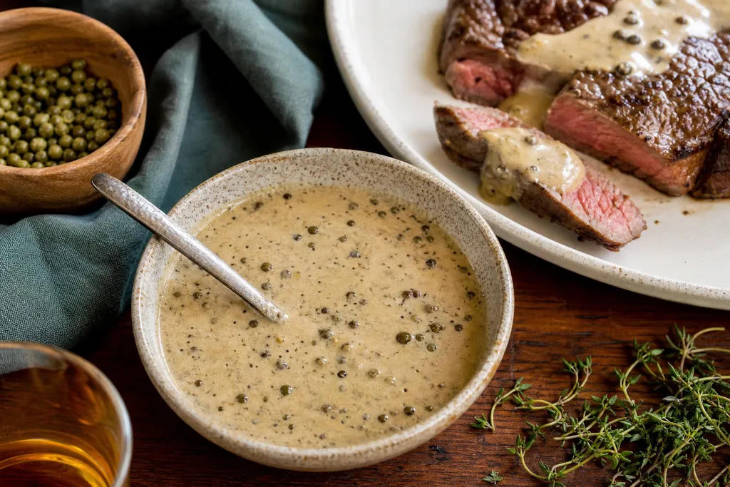 Sauce au Poivre Vert