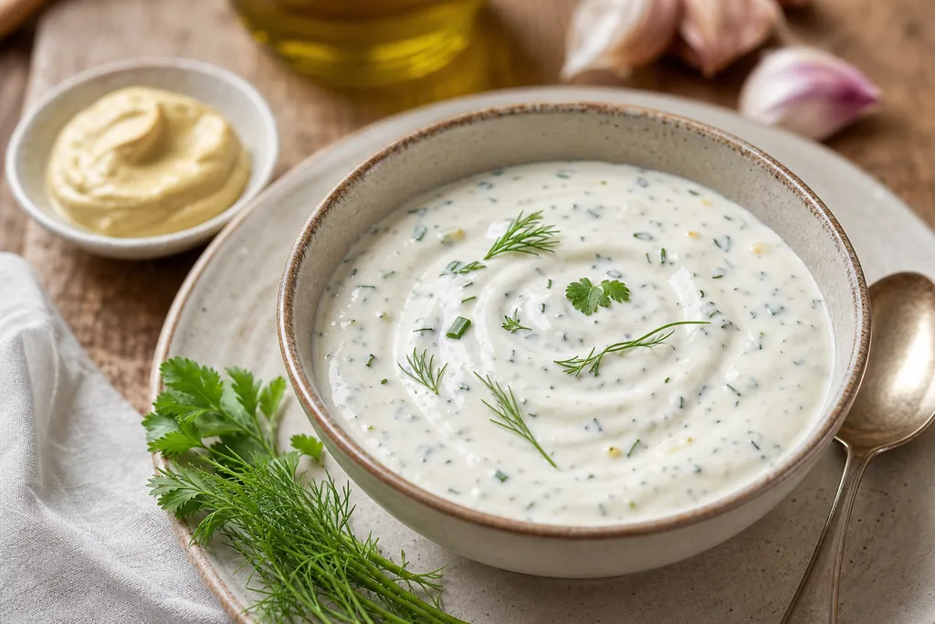 Sauce Salade Blanche