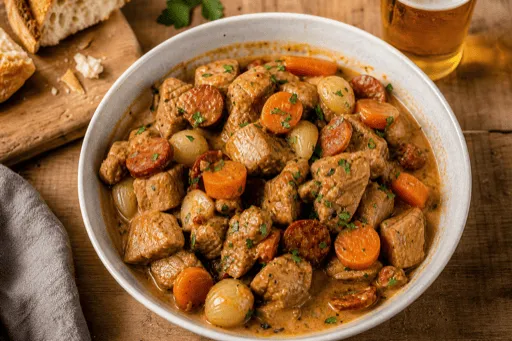 Sauté de Porc à la Bière
