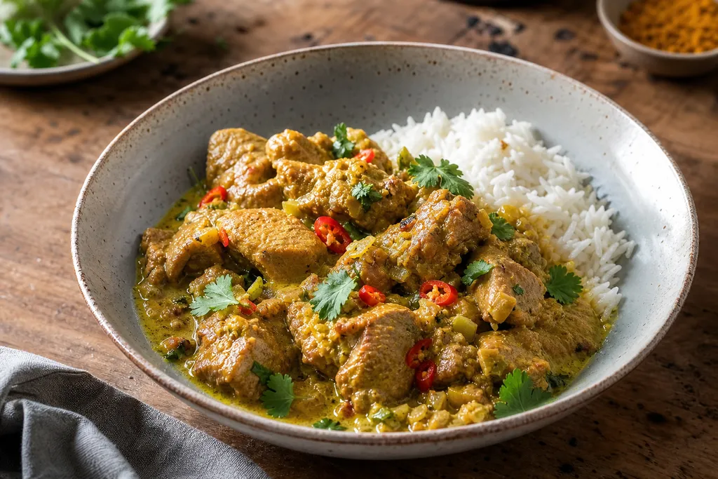 Sauté de Porc au Curry