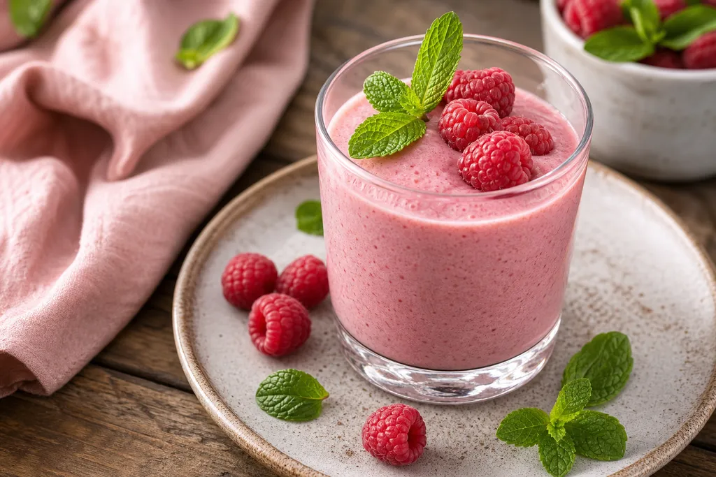 Smoothie à la Framboise