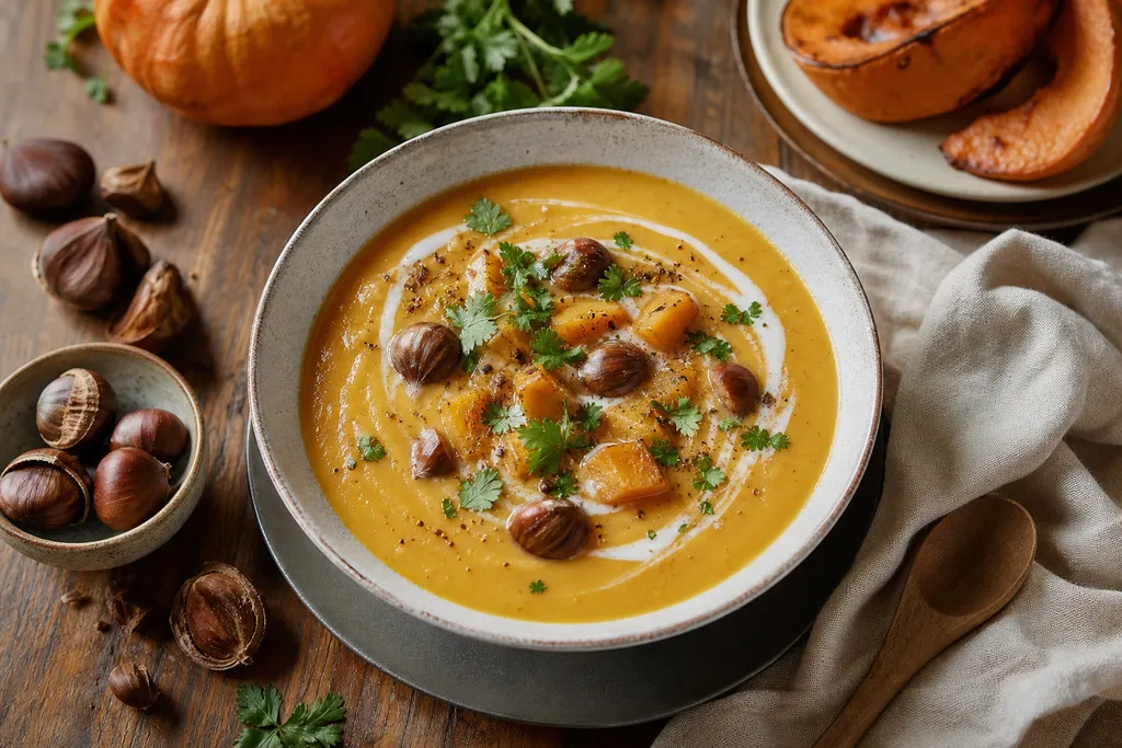 Soupe Châtaigne et Potiron