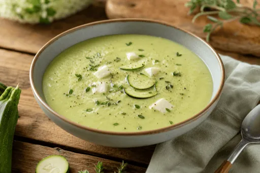 Soupe de Courgette et Kiri