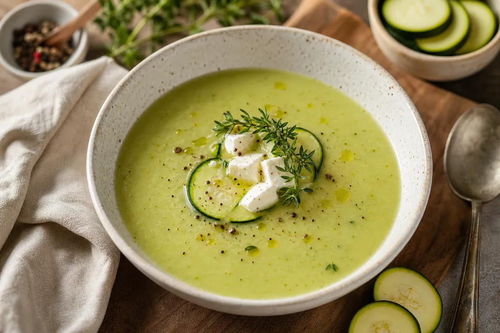 Soupe de Courgette