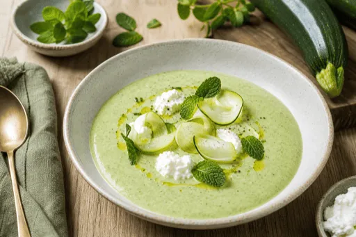 Soupe Froide de Courgettes
