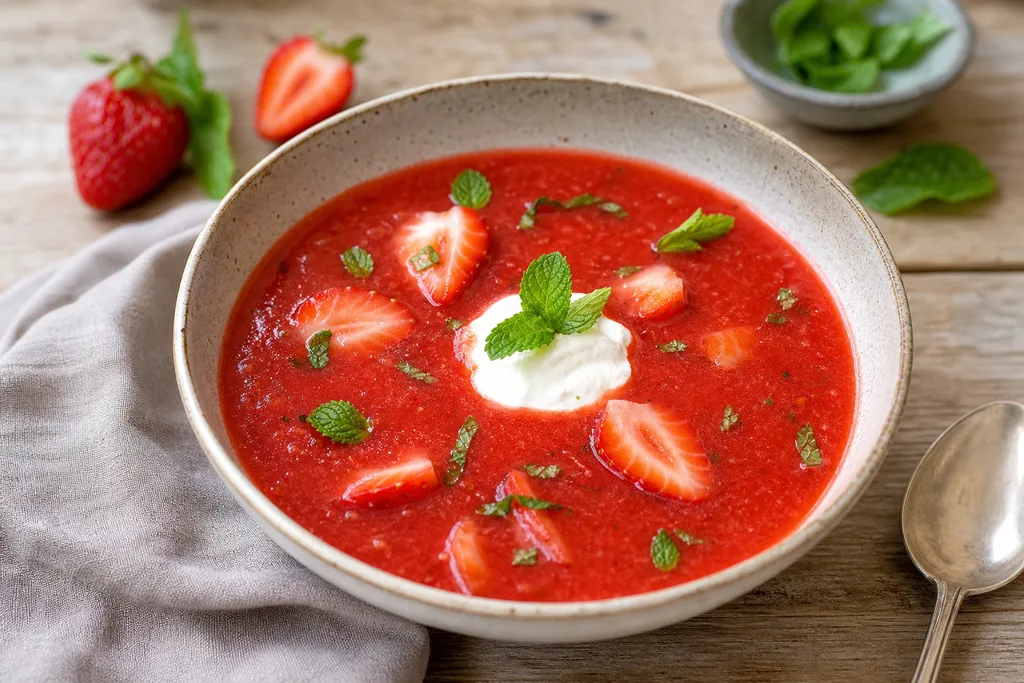 Soupe de Fraises