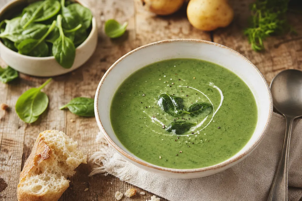 Soupe aux Épinards