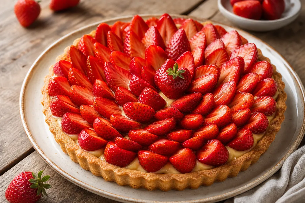 Tarte aux Fraises