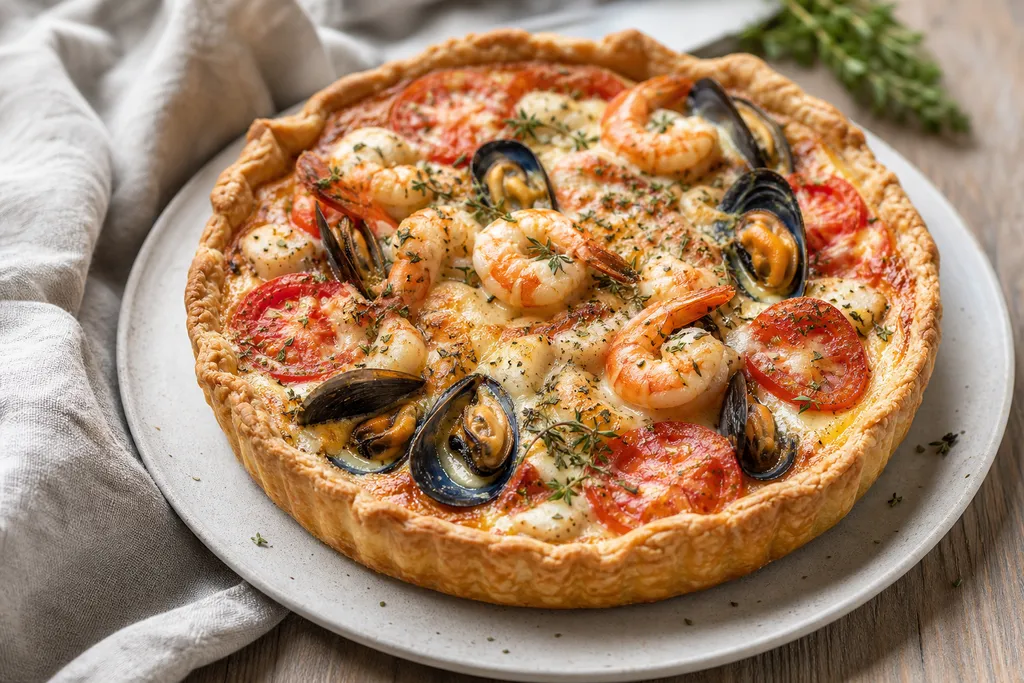 Tarte aux Fruits de Mer