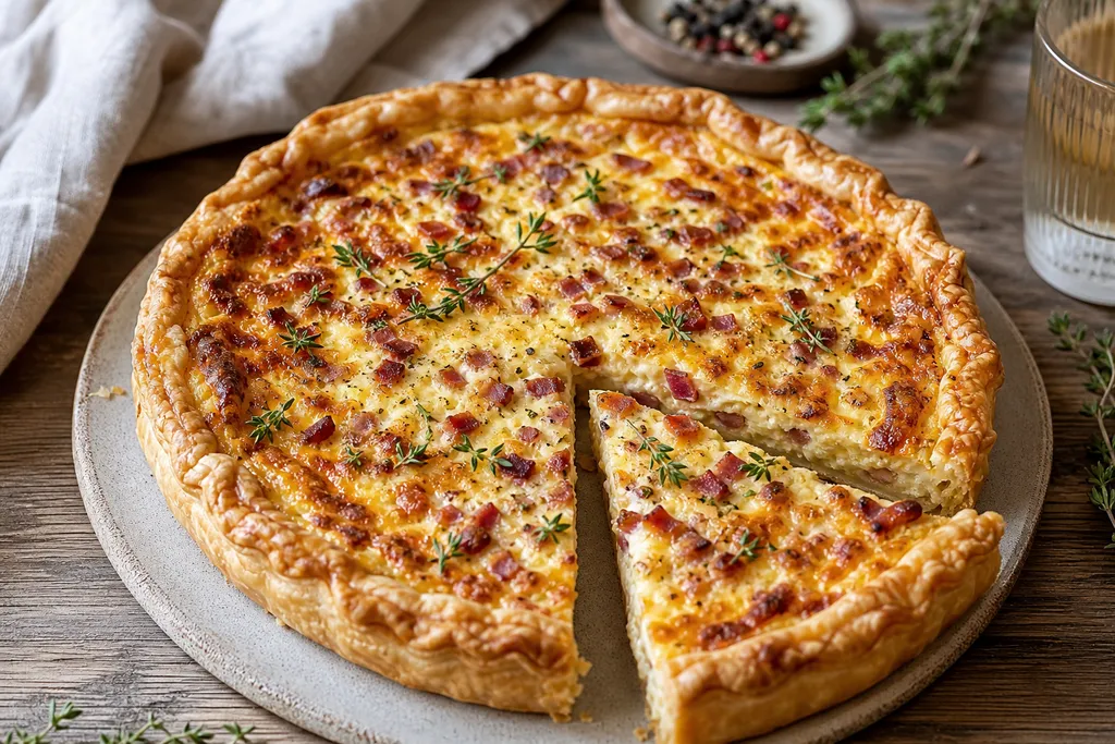 Tarte aux Lardons