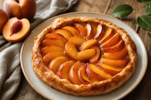 Tarte aux Pêches