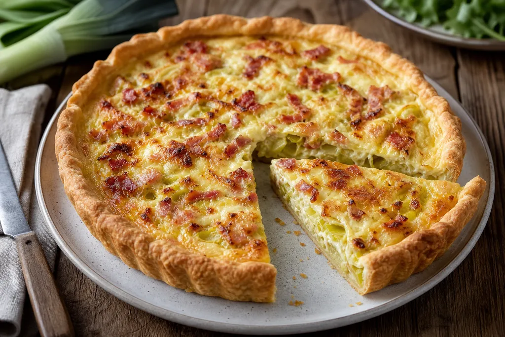 Tarte aux Poireaux