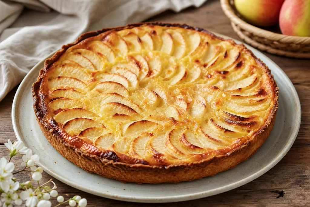 Tarte aux Pommes Alsacienne