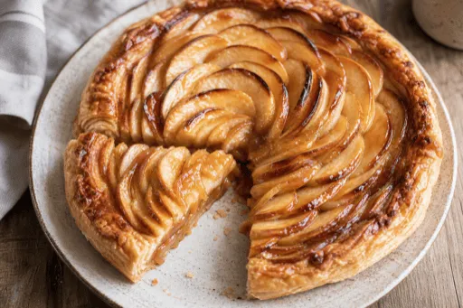 Tarte aux Pommes Caramel