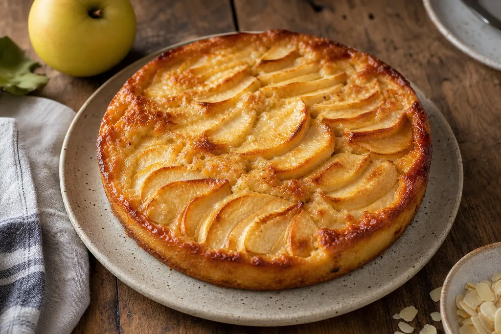 Tarte aux Pommes sans Pâte