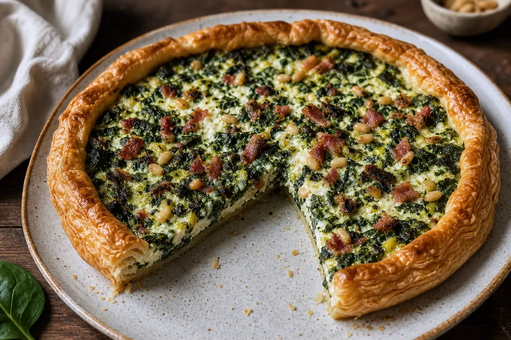 Tarte Épinard Ricotta