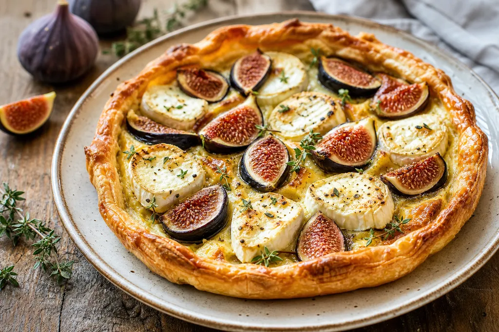 Tarte Figue et Chèvre