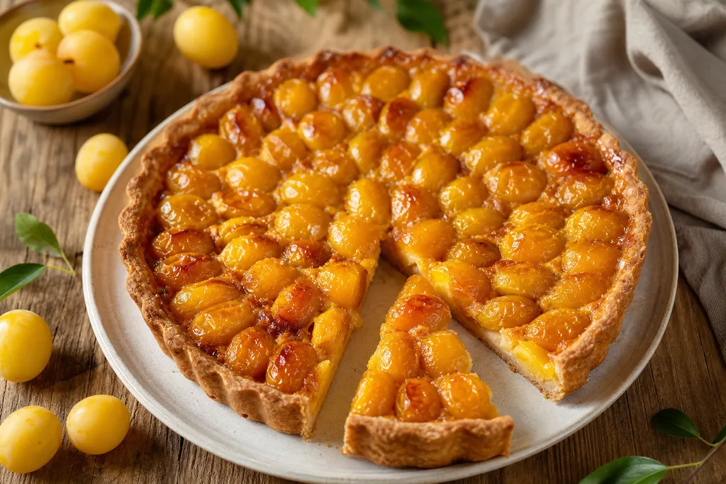 Tarte aux Mirabelles