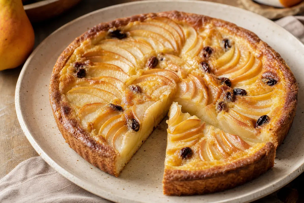 Tarte Pomme-Poire
