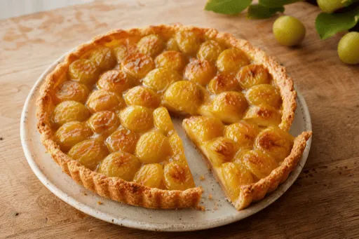 Tarte aux Reines-Claudes