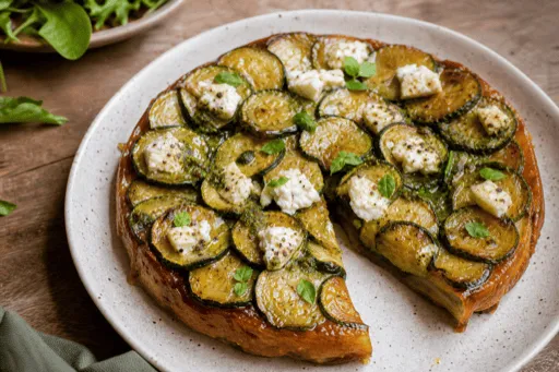 Tarte Tatin de Courgettes
