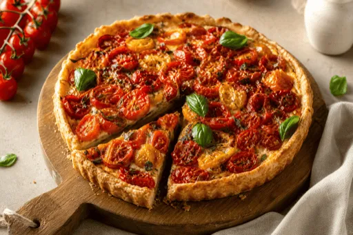 Tarte Tomates Cerises