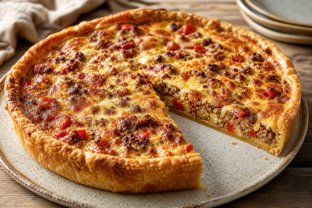 Tarte à la Viande Hachée