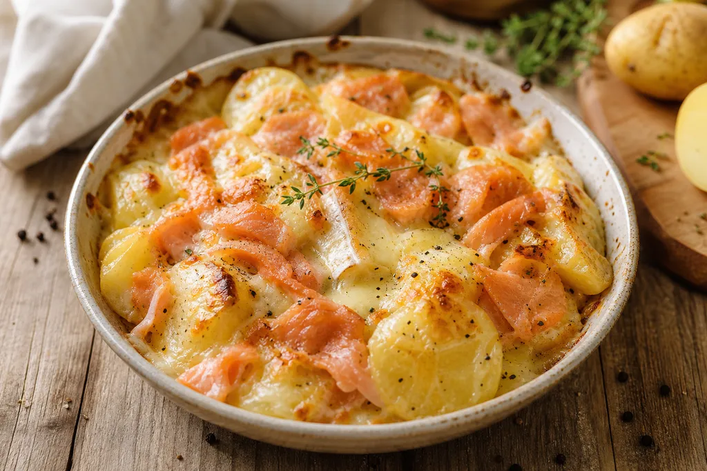 Tartiflette au Saumon