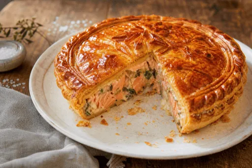 Tourte au Saumon