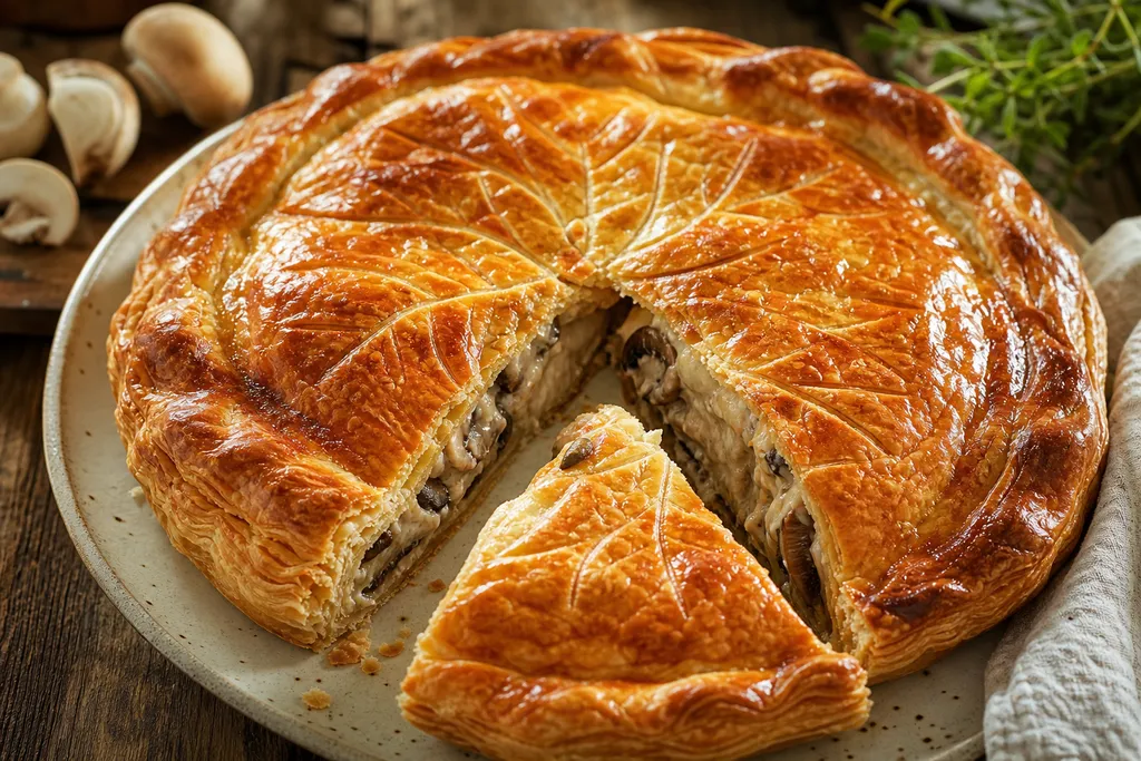 Tourte aux Champignons