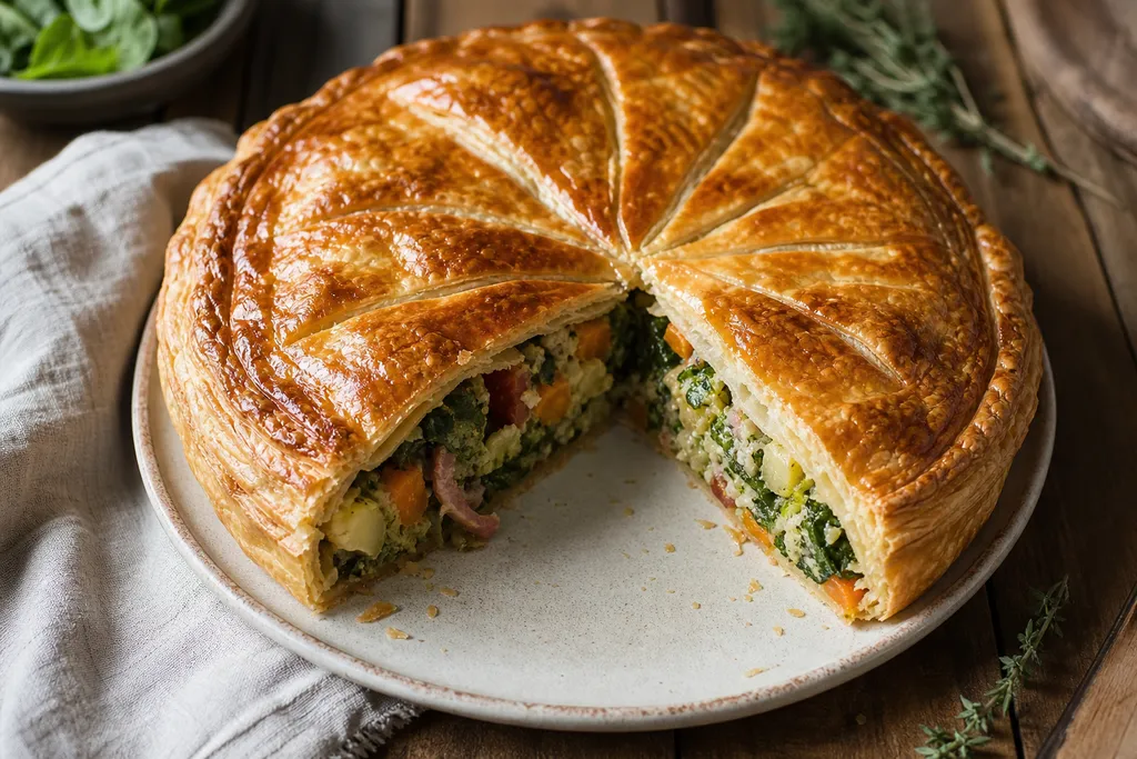 Tourte aux Légumes