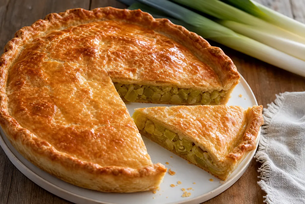 Tourte aux Poireaux