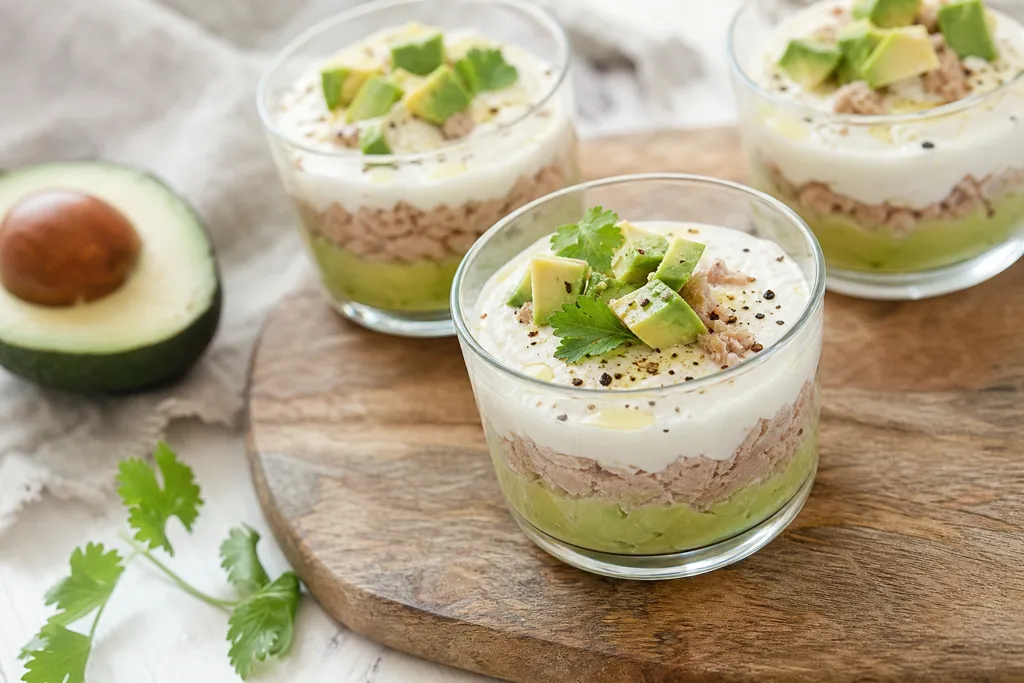 Verrine à l'Avocat