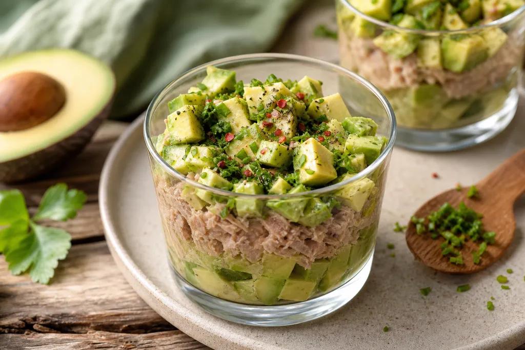 Verrine Avocat et Thon