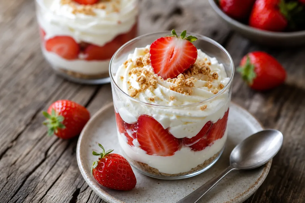 Verrine Fraise Mascarpone