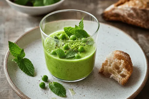 Verrine de Petits Pois