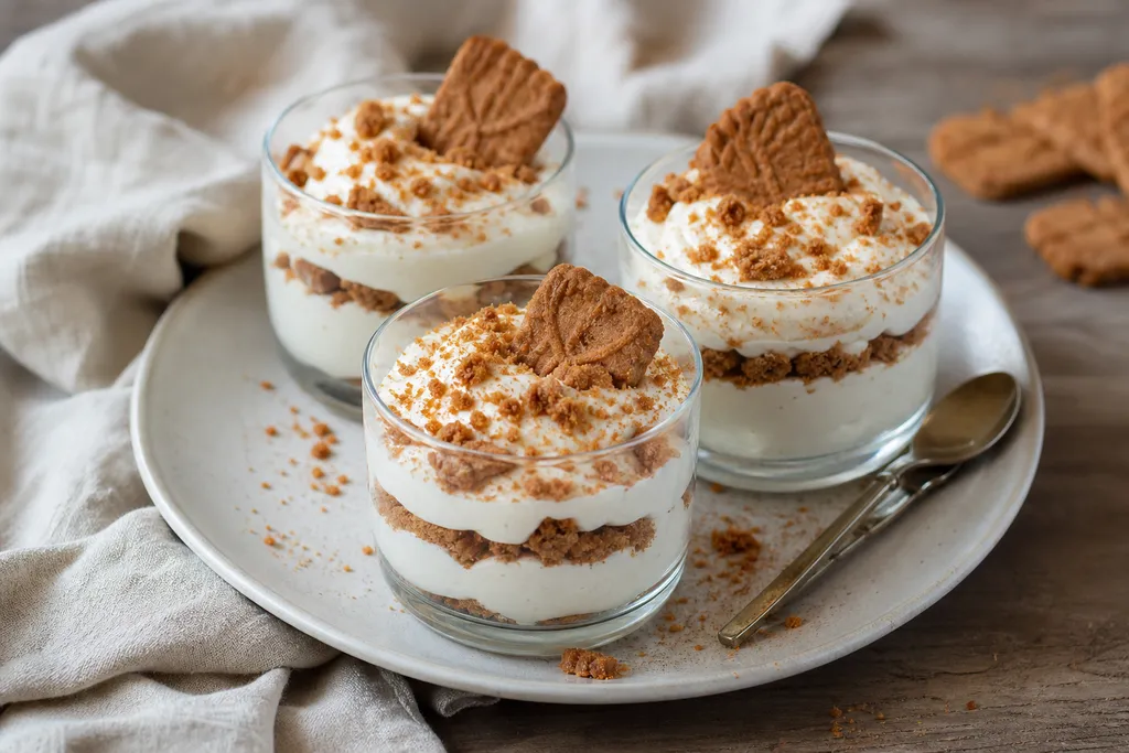 Verrines aux Spéculoos